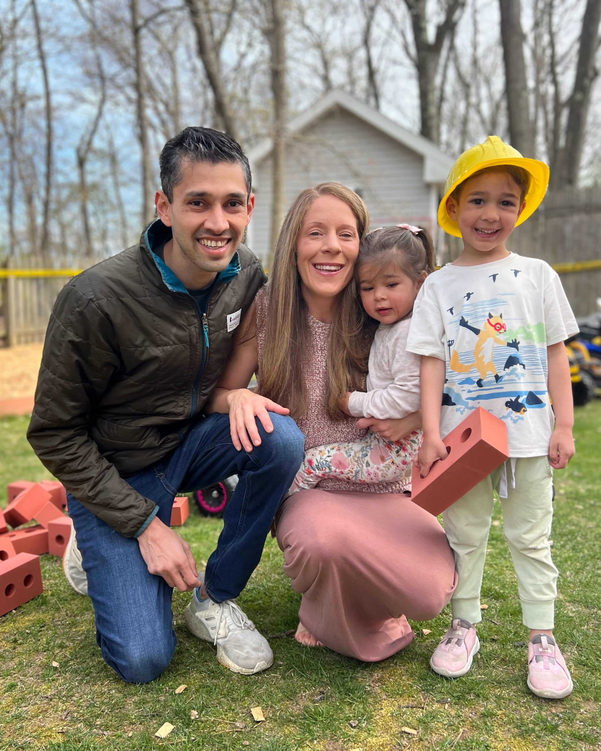 Cristina Jain and family